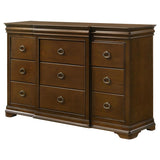 Garland 11-drawer Bedroom Dresser Cabinet Brown Cherry - 205303