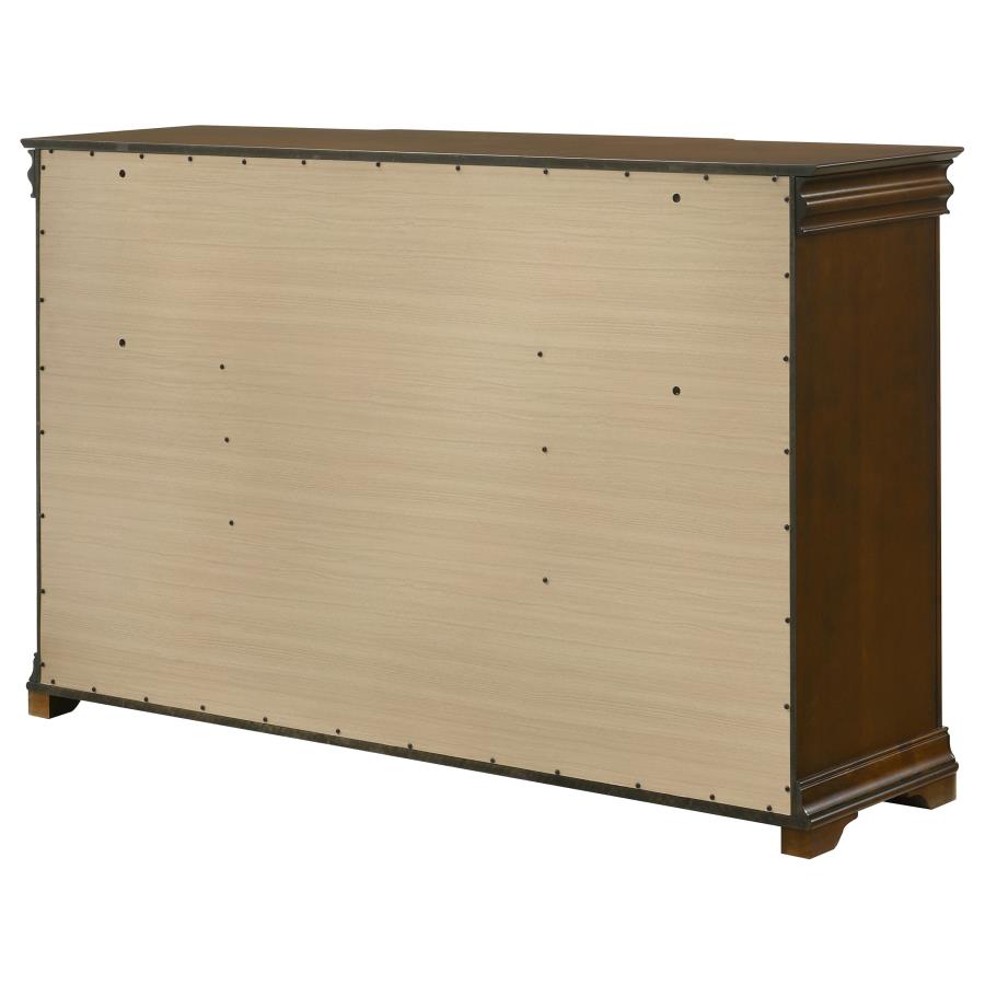 Garland 11-drawer Bedroom Dresser Cabinet Brown Cherry - 205303