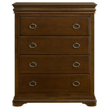 Garland 4-drawer Bedroom Chest of Drawers Brown Cherry - 205305