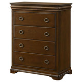 Garland 4-drawer Bedroom Chest of Drawers Brown Cherry - 205305
