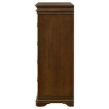 Garland 4-drawer Bedroom Chest of Drawers Brown Cherry - 205305