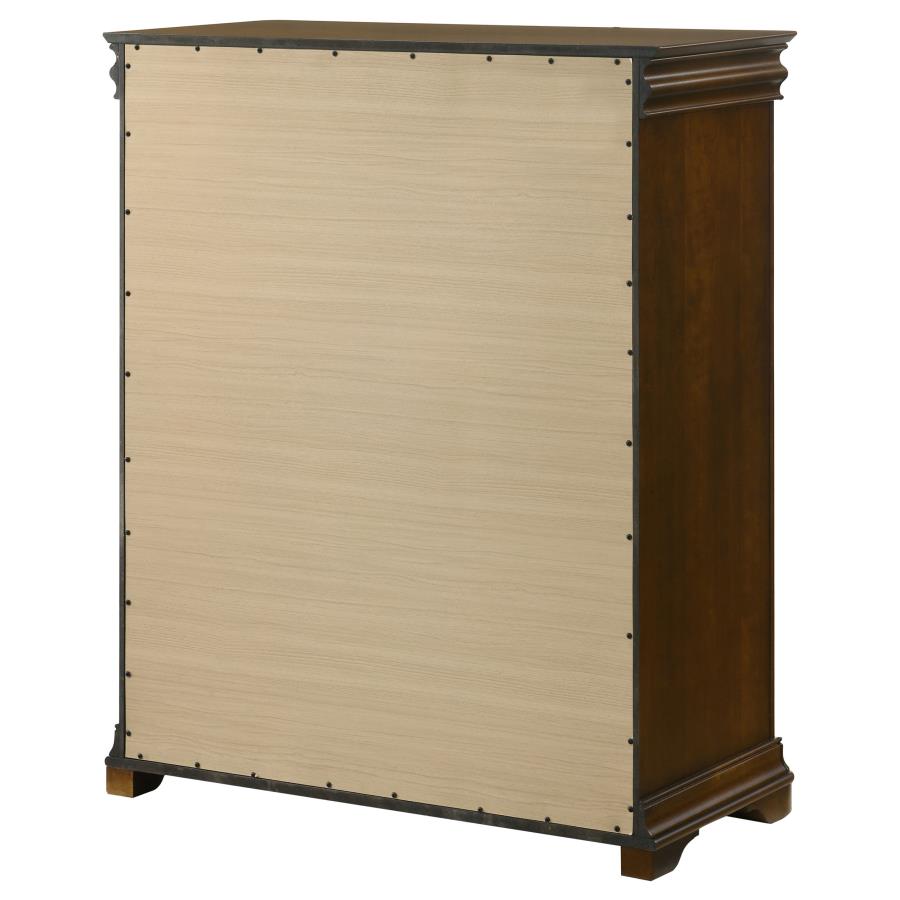 Garland 4-drawer Bedroom Chest of Drawers Brown Cherry - 205305