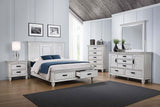 Franco Dresser Mirror Distressed White - 205334