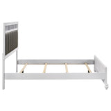 Barzini Wood Queen Panel Bed White - 205891Q
