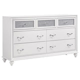 Barzini 7-drawer Dresser White - 205893
