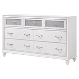 Barzini 7-drawer Dresser White - 205893