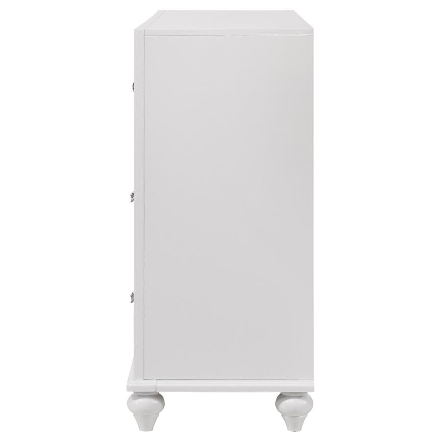 Barzini 7-drawer Dresser White - 205893