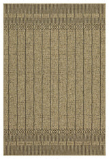 Earth - 5'3" X 7'3" Indoor, Outdoor Area Rug - Jute / Black
