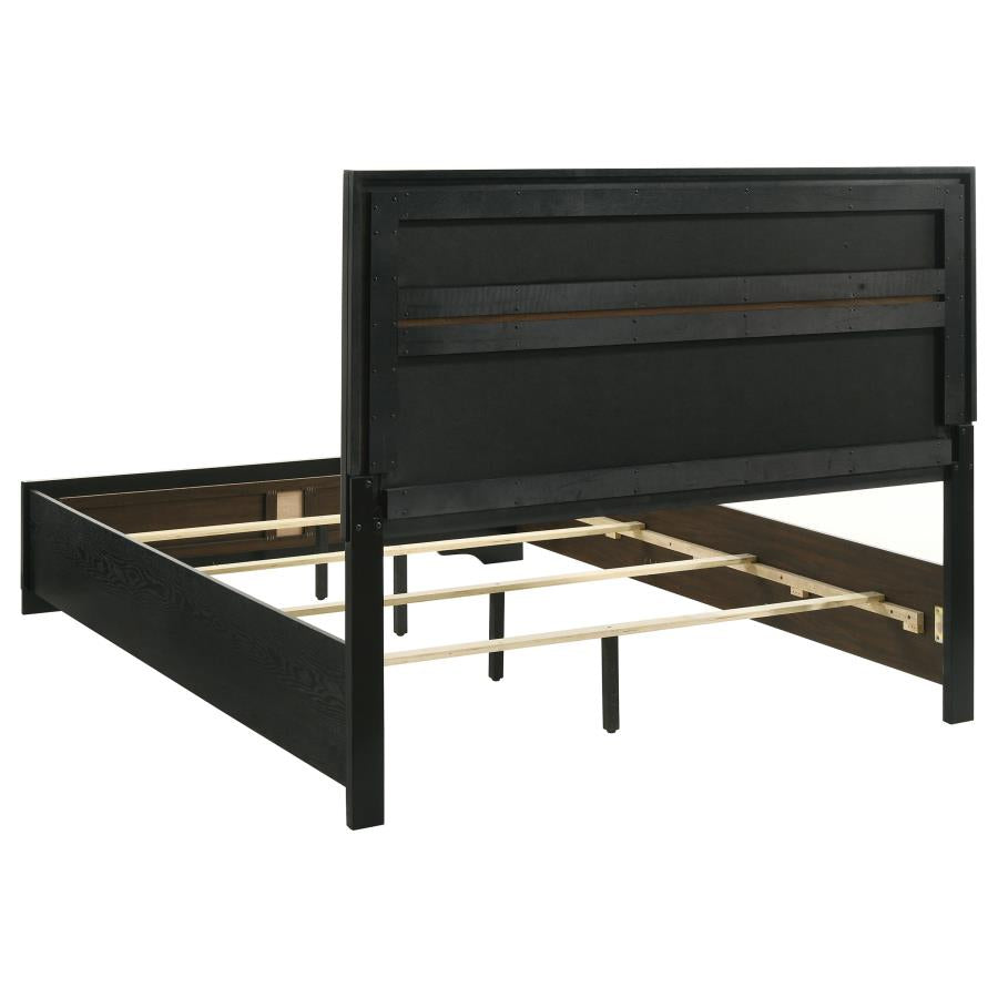 Miranda 5-piece Eastern King Bedroom Set Black - 206360KE-S5