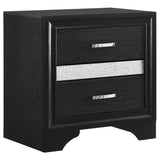 Miranda 5-piece Eastern King Bedroom Set Black - 206360KE-S5