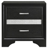 Miranda 4-piece Twin Bedroom Set Black - 206360T-S4