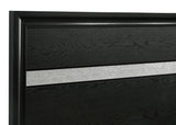 Miranda 4-piece California King Bedroom Set Black - 206361KW-S4