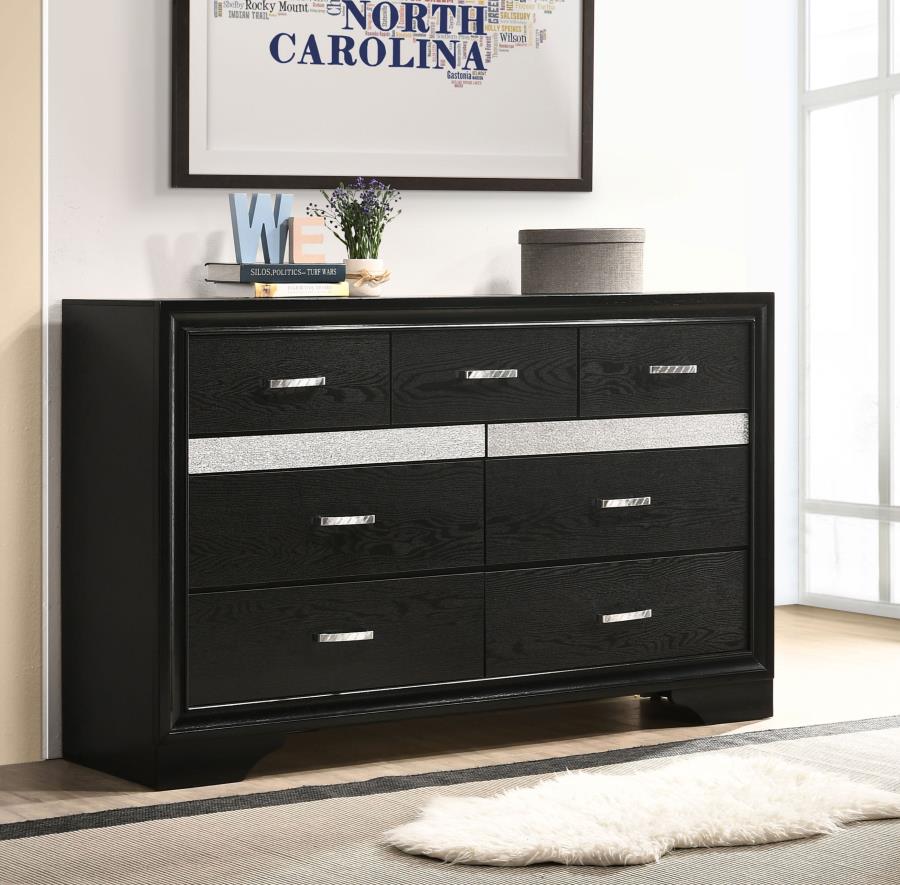 Miranda 9-drawer Dresser Black - 206363