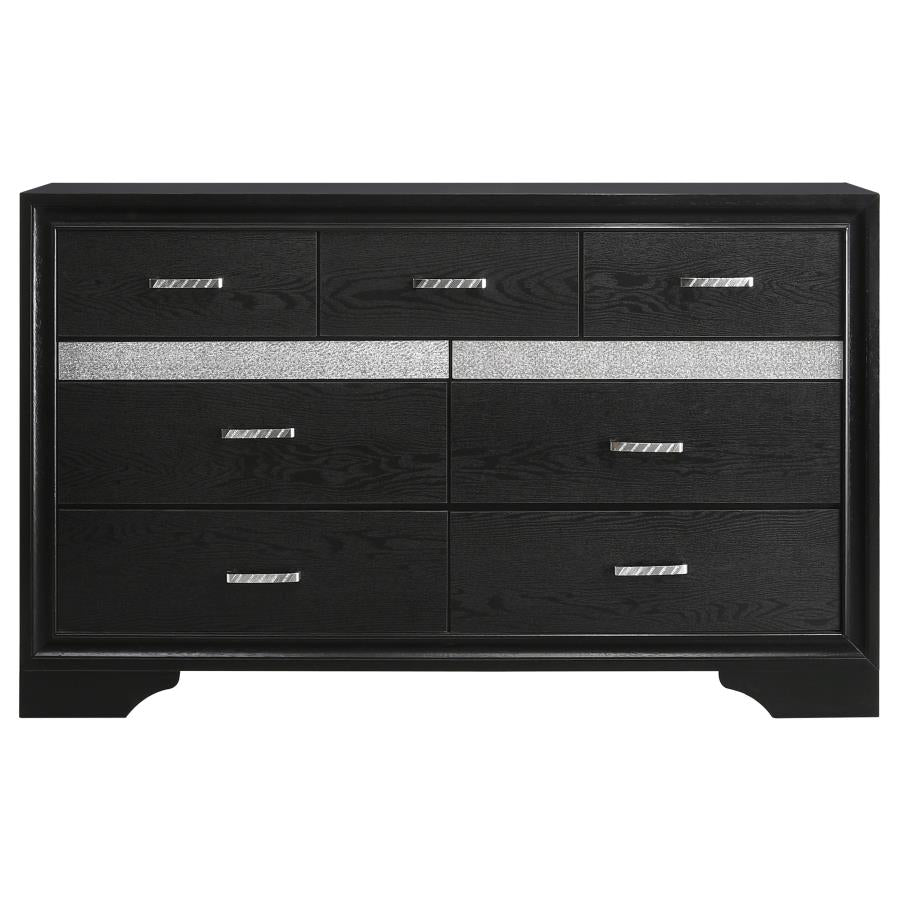 Miranda 9-drawer Dresser Black - 206363