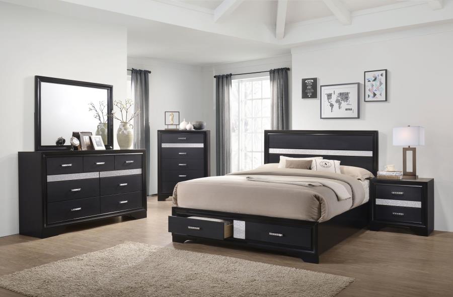 Miranda 9-drawer Dresser Black - 206363