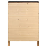 Miranda 6-drawer Bedroom Chest Black - 206365