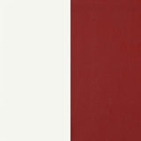 Retro 5-piece Oval Dining Table Set White and Red - 2065-S5R