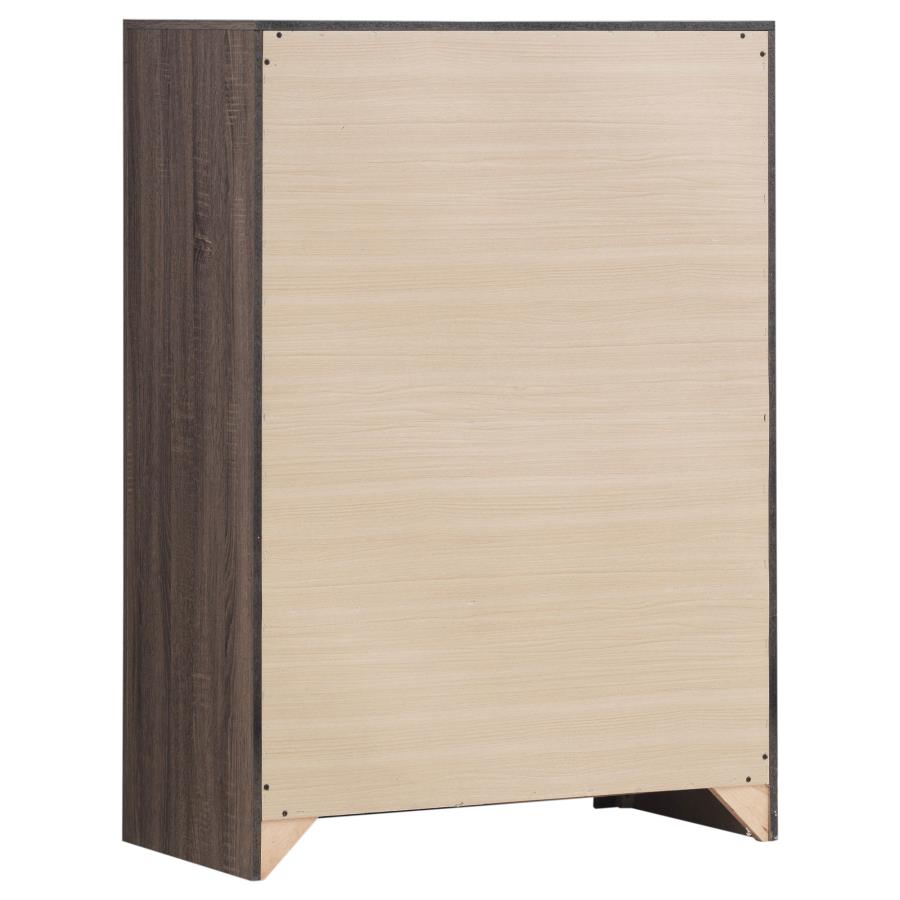 Brantford 5-piece Queen Bedroom Set Barrel Oak - 207040Q-S5