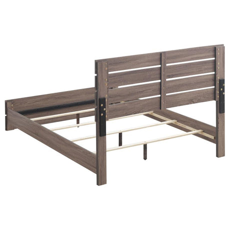 Brantford 4-piece Eastern King Bedroom Set Barrel Oak - 207041KE-S4