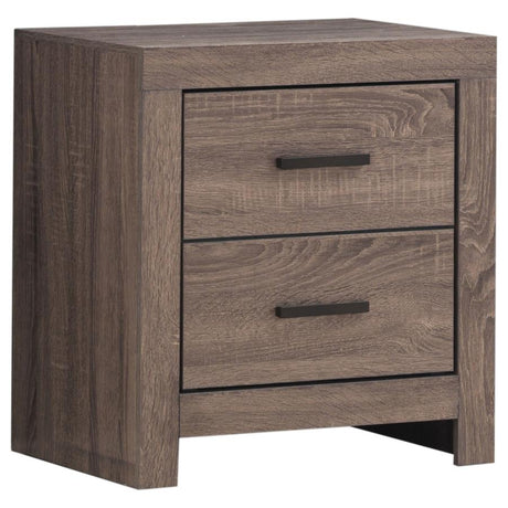Brantford 4-piece Eastern King Bedroom Set Barrel Oak - 207041KE-S4