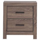 Brantford 4-piece Eastern King Bedroom Set Barrel Oak - 207041KE-S4