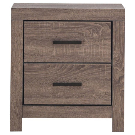 Brantford 4-piece Eastern King Bedroom Set Barrel Oak - 207041KE-S4