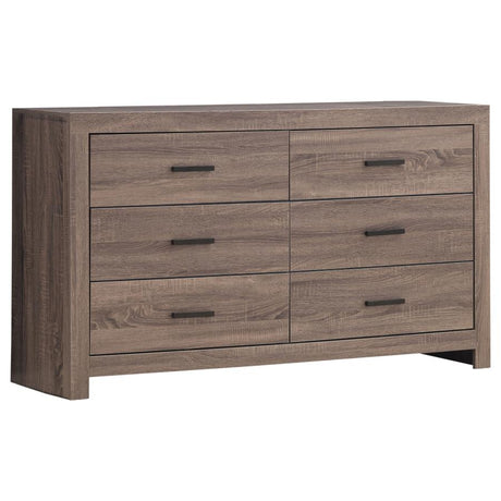 Brantford 4-piece Eastern King Bedroom Set Barrel Oak - 207041KE-S4