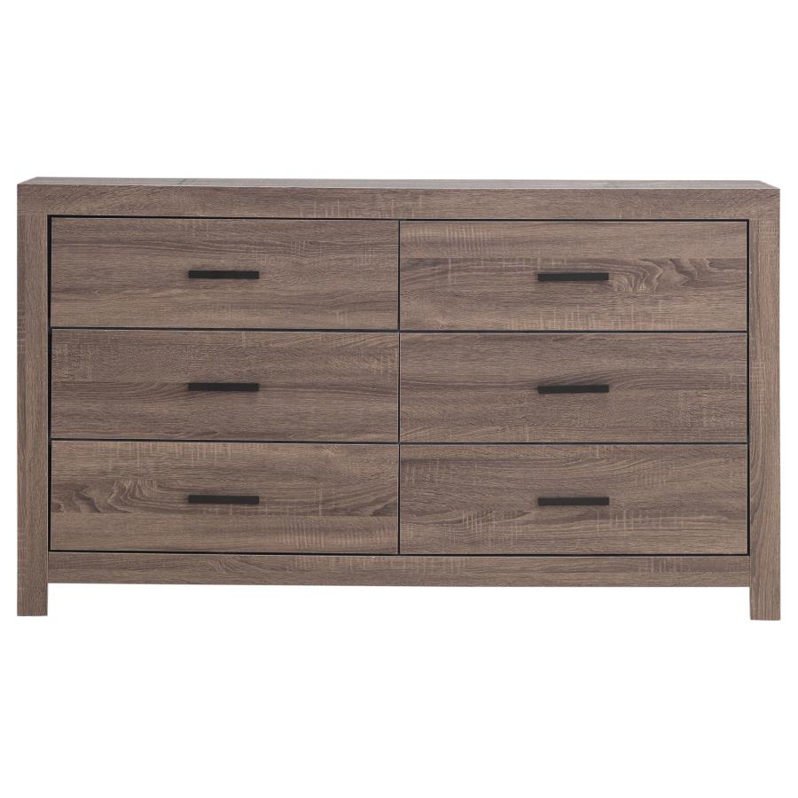 Brantford 4-piece Queen Bedroom Set Barrel Oak - 207041Q-S4