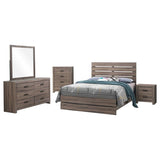 Brantford 5-piece Queen Bedroom Set Barrel Oak - 207041Q-S5