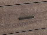 Brantford 6-drawer Dresser with Mirror Barrel Oak - 207043M