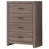 Brantford 4-drawer Bedroom Chest Barrel Oak - 207045