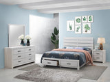 Brantford 4-piece Queen Bedroom Set Coastal White - 207050Q-S4