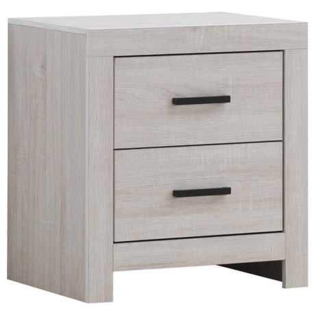 Brantford 4-piece Eastern King Bedroom Set Coastal White - 207051KE-S4