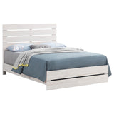 Brantford Wood Queen Panel Bed Coastal White - 207051Q