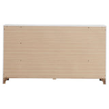 Brantford 6-drawer Dresser Coastal White - 207053