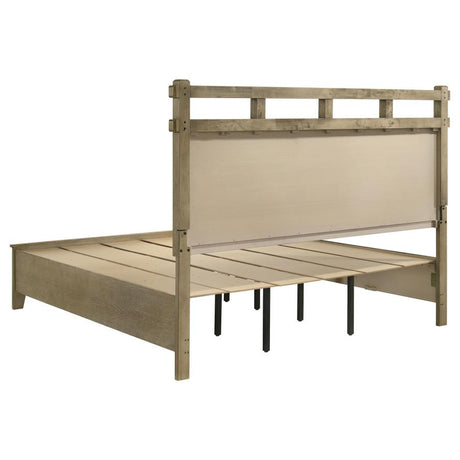 Hazlewood 4-piece Eastern King Bedroom Set Vineyard Oak - 207530KE-S4