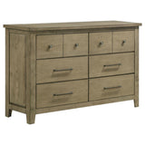 Hazlewood 4-piece Eastern King Bedroom Set Vineyard Oak - 207530KE-S4