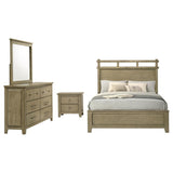 Hazlewood 4-piece Queen Bedroom Set Vineyard Oak - 207531Q-S4