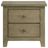 Hazlewood 2-drawer Nightstand Bedside Table Vineyard Oak - 207532
