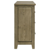 Hazlewood 6-drawer Bedroom Dresser Cabinet Vineyard Oak - 207533