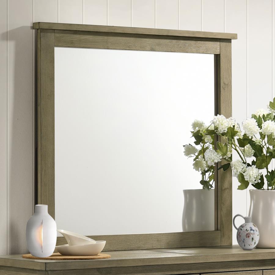 Hazlewood Dresser Mirror Vineyard Oak - 207534