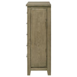 Hazlewood 5-drawer Bedroom Chest of Drawers Vineyard Oak - 207535