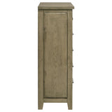Hazlewood 5-drawer Bedroom Chest of Drawers Vineyard Oak - 207535