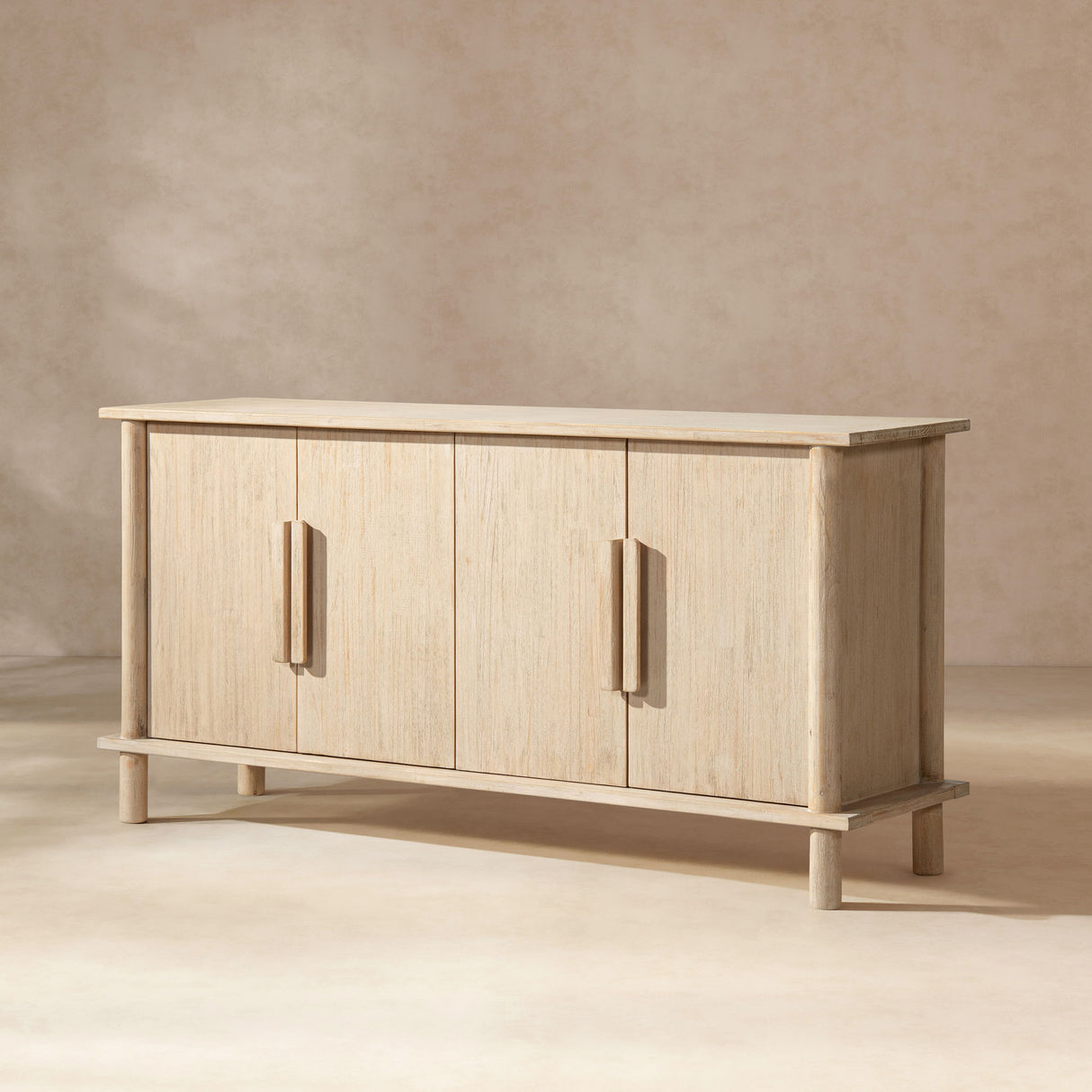 Milo - 4 Door Sideboard - Natural