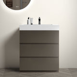 Alice - Bathroom Vanity With Sink, Large Storage Freestanding