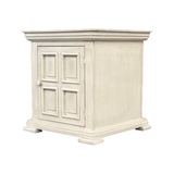 VO Castle Pure Moon End Table - VO CASTLE END TABLE, PURE MOON