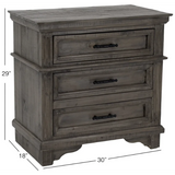 VB   CHARLESTON   GRANITE   NIGHTSTAND - CHARNS