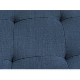 Loveseat - Blue - Fabric