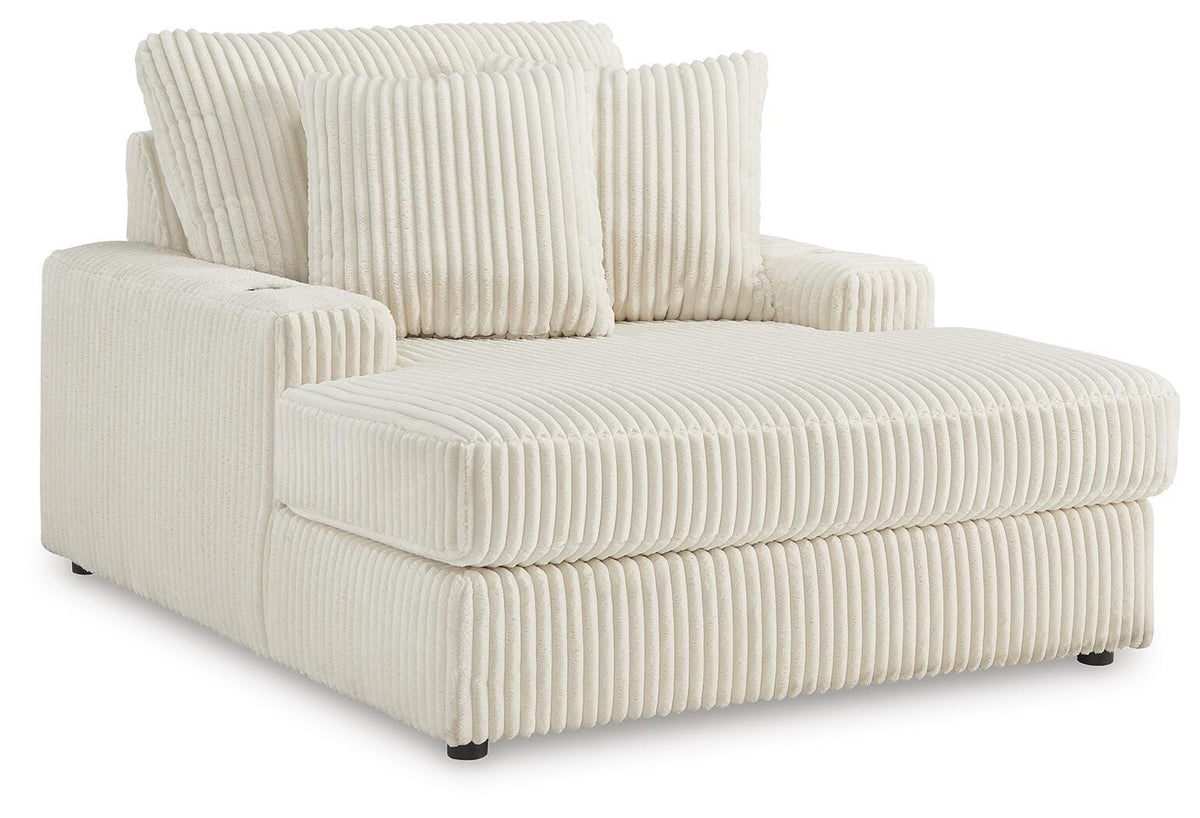Lindyn 2-Piece Sectional, Chaise and Oversized Ottoman - 21104U2