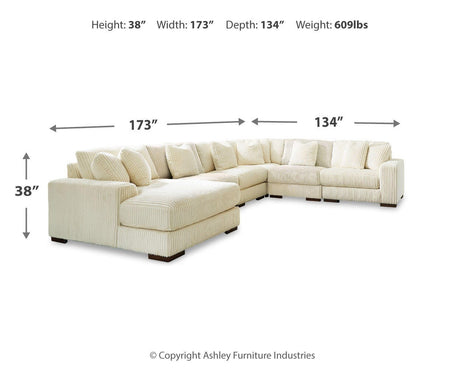 Lindyn 6-Piece Sectional with Chaise - 21104S11